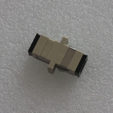 SC/UPC Adapter 9/125 Singlemode Beige Simplex