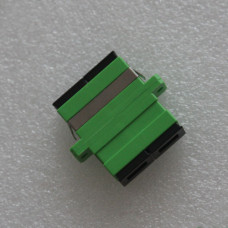 SC/APC Adapter 9/125 Singlemode Green Duplex