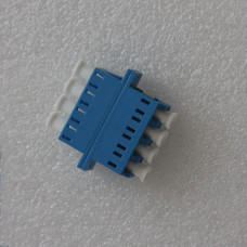 LC/UPC Adapter 9/125 Singlemode Blue Quad LC/UPC Adapter 9/125 Singlemode Blue Quad