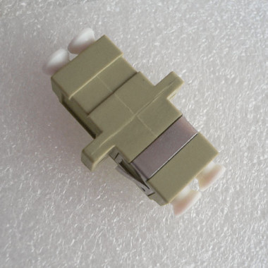 LC/UPC Adapter 9/125 Singlemode Beige Duplex SC Footprint