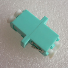 LC/UPC Adapter 9/125 Singlemode Aqua Duplex SC Footprint LC/UPC Adapter 9/125 Singlemode Aqua Duplex SC Footprint
