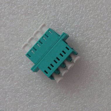 LC/UPC Adapter 9/125 Singlemode Aqua Quad