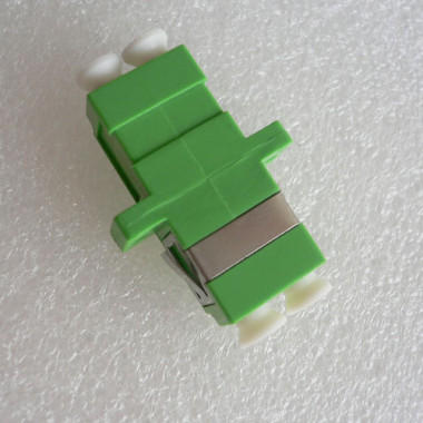 LC/APC Adapter 9/125 Singlemode Green Duplex SC Footprint