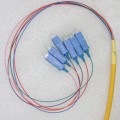 6 Fiber SC Bunch Breakout Pigtails Singlemode 0.9mm 3 Meters 6 Fiber SC Bunch Breakout Pigtails Singlemode 0.9mm 3 Meters