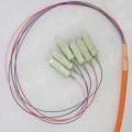 6 Fiber SC Bunch Breakout Pigtails 62.5/125 Multimode 0.9mm 3 Meters 6 Fiber SC Bunch Breakout Pigtails 62.5/125 Multimode 0.9mm 3 Meters