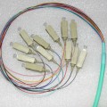 12 Fiber SC Bunch Breakout Pigtails OM4 50/125 Multimode 0.9mm 3 Meters 12 Fiber SC Bunch Breakout Pigtails OM4 50/125 Multimode 0.9mm 3 Meters