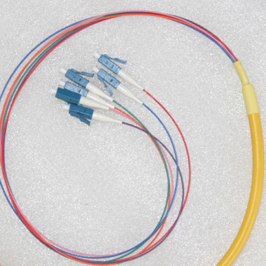 6 Fiber LC Bunch Breakout Pigtails Singlemode 0.9mm 3 Meters 6 Fiber LC Bunch Breakout Pigtails Singlemode 0.9mm 3 Meters