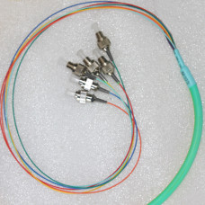 6 Fiber FC Bunch Breakout Pigtails OM3 50/125 Multimode 0.9mm 3 Meters 6 Fiber FC Bunch Breakout Pigtails OM3 50/125 Multimode 0.9mm 3 Meters