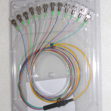 12 Fiber FC/APC Ribbon Fanout Pigtails Singlemode 0.9mm 2 Meters 12 Fiber FC/APC Ribbon Fanout Pigtails Singlemode 0.9mm 2 Meters