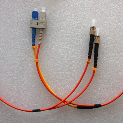 SC to ST Duplex Mode Conditioning Cable 50/125 Multimode 2.0mm 5 M