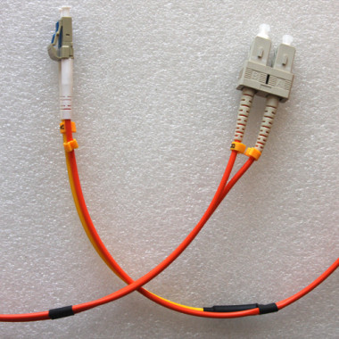 LC to SC Duplex Mode Conditioning Cable 50/125 Multimode 2.0mm 2 M