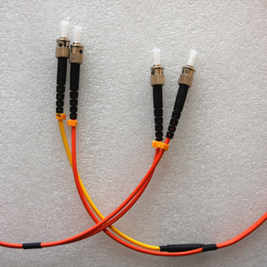 ST to ST Duplex Mode Conditioning Cable 50/125 Multimode 3.0mm 5 M
