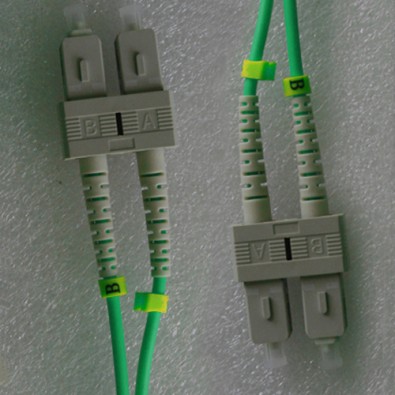 SC to SC Patch Cord OM3 50/125 Multimode Duplex 2.0mm 2M