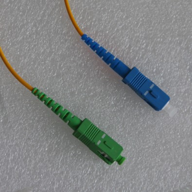 SC to SC/APC Patch Cord Singlemode Simplex 3.0mm 10M