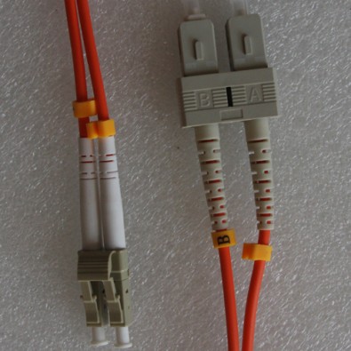 SC to LC Patch Cord 62.5/125 Multimode Duplex 2.0mm 3M