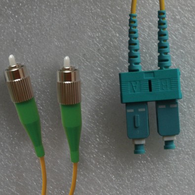 SC to FC/APC Patch Cord Singlemode Duplex 3.0mm 7M