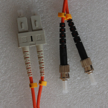 SC to ST Patch Cord 50/125 Multimode Duplex 3.0mm 3M