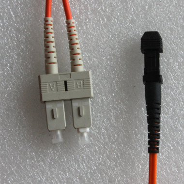 SC to MTRJ Female Patch Cord 50/125 Multimode Duplex 2.0mm 1M SC to MTRJ Female Patch Cord 50/125 Multimode Duplex 2.0mm 1M