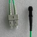 SC to MTRJ Female Patch Cord OM4 50/125 Multimode Duplex 2.0mm 10M