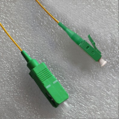 SC/APC to LC/APC Patch Cord Singlemode Simplex 0.9mm 2M