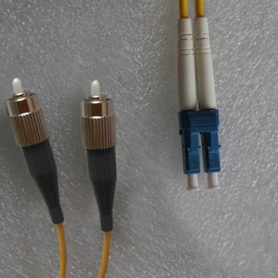 LC to FC Patch Cord Singlemode Duplex 2.0mm 1M