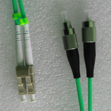 LC to FC Patch Cord OM4 50/125 Multimode Duplex 2.0mm 10M LC to FC Patch Cord OM4 50/125 Multimode Duplex 2.0mm 10M