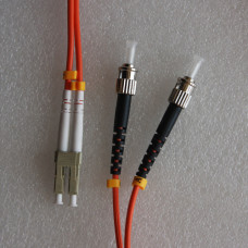 LC to ST Patch Cord 50/125 Multimode Duplex 2.0mm 10M LC to ST Patch Cord 50/125 Multimode Duplex 2.0mm 10M