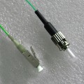 LC to ST Patch Cord OM3 50/125 Multimode Simplex 0.9mm 10M