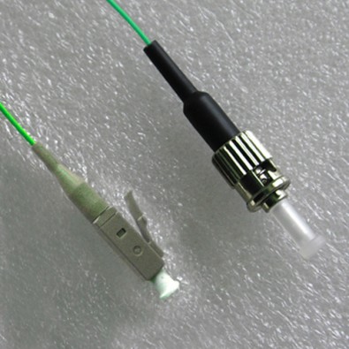 LC to ST Patch Cord OM4 50/125 Multimode Simplex 0.9mm 1M