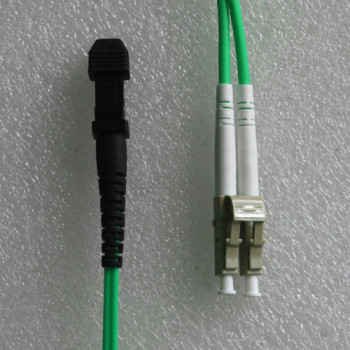 LC to MTRJ Female Patch Cord OM3 50/125 Multimode Duplex 2.0mm 2M