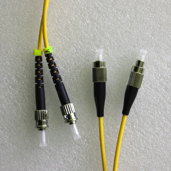 FC to ST Patch Cord Singlemode Duplex 3.0mm 2M