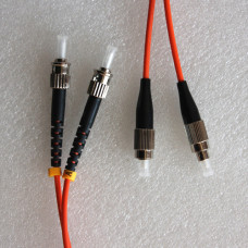 FC to ST Patch Cord 50/125 Multimode Duplex 3.0mm 10M FC to ST Patch Cord 50/125 Multimode Duplex 3.0mm 10M