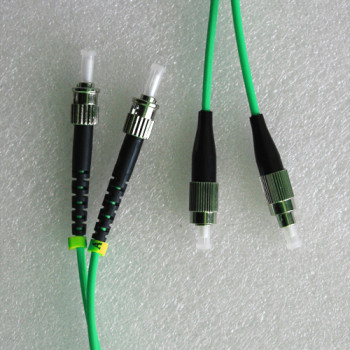 FC to ST Patch Cord OM3 50/125 Multimode Duplex 3.0mm 10M