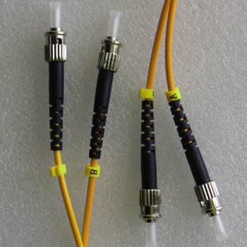 ST to ST Patch Cord Singlemode Duplex 2.0mm 2M