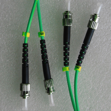 ST to ST Patch Cord OM3 50/125 Multimode Duplex 3.0mm 2M