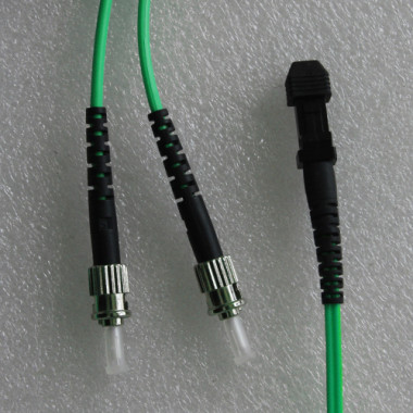 ST to MTRJ Male Patch Cord OM3 50/125 Multimode Duplex 2.0mm 10M ST to MTRJ Male Patch Cord OM3 50/125 Multimode Duplex 2.0mm 10M