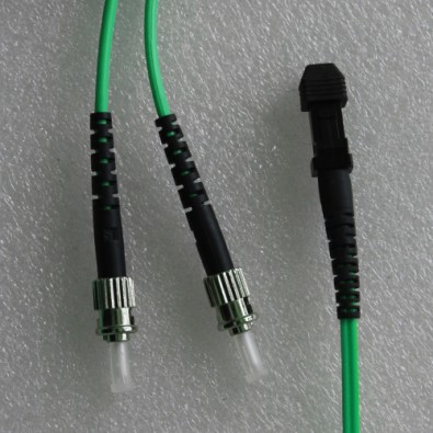 ST to MTRJ Male Patch Cord OM4 50/125 Multimode Duplex 2.0mm 2M