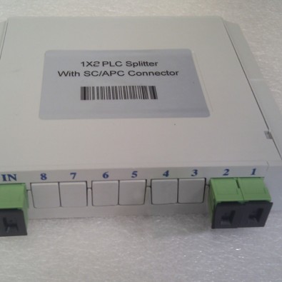 1x2 SC/APC to SC/APC PLC LGX Splitter