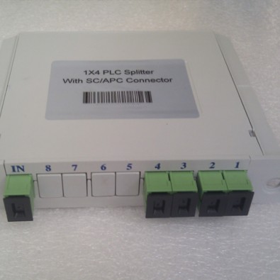 1x4 SC/APC to SC/APC PLC LGX Splitter